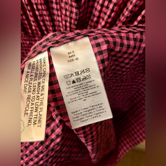 Ganni Checked Midi Dress - Picture 7 of 7